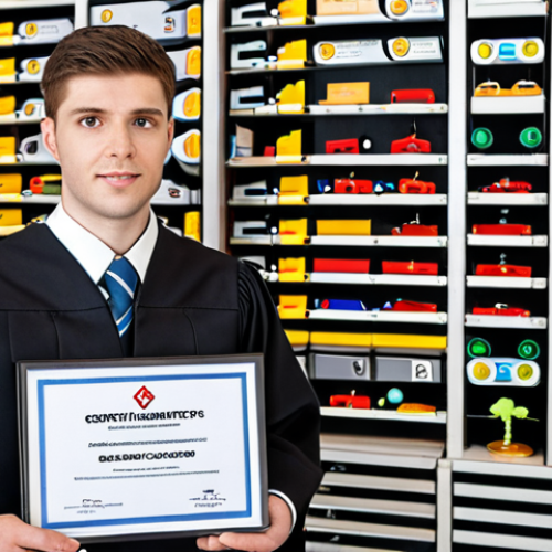 Home 4 **
A determined logistics information manager graduate, holding their certificate, juxtaposed against a backdrop of various company logos representing different levels of future growth potential. The foreground emphasizes aspiration, while the background subtly hints at researching company visions and new ventures in logistics.
**