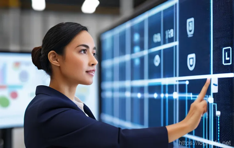 물류정보관리사 실무 프로세스와 개선 사례 - **Image Prompt 1: Data-Driven Logistics Strategist**
Generate an image of a confident, diverse f...