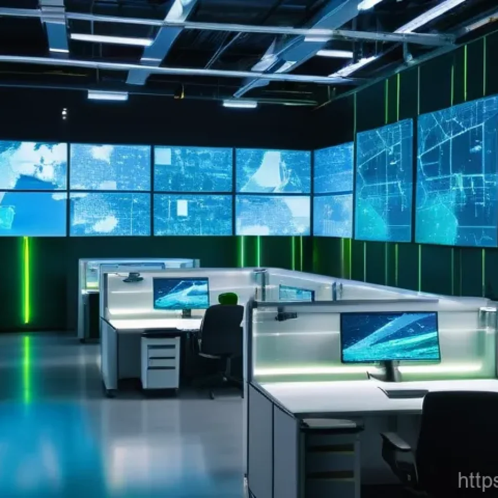 물류정보관리사와 물류 업계의 지속 가능성 - **Image Prompt 1: The Digital Nerve Center of Modern Logistics**
"A sleek, futuristic logistics ...